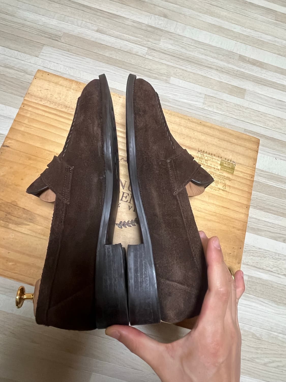 로맨틱무브 스웨이드 로퍼 260 상품이미지4