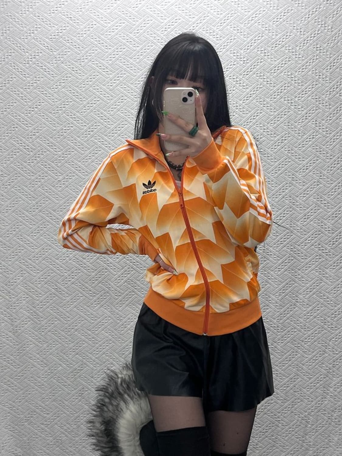 아디다스 00's 네덜란드 축구 레트로 져지 집업 90 C09118 상품이미지1