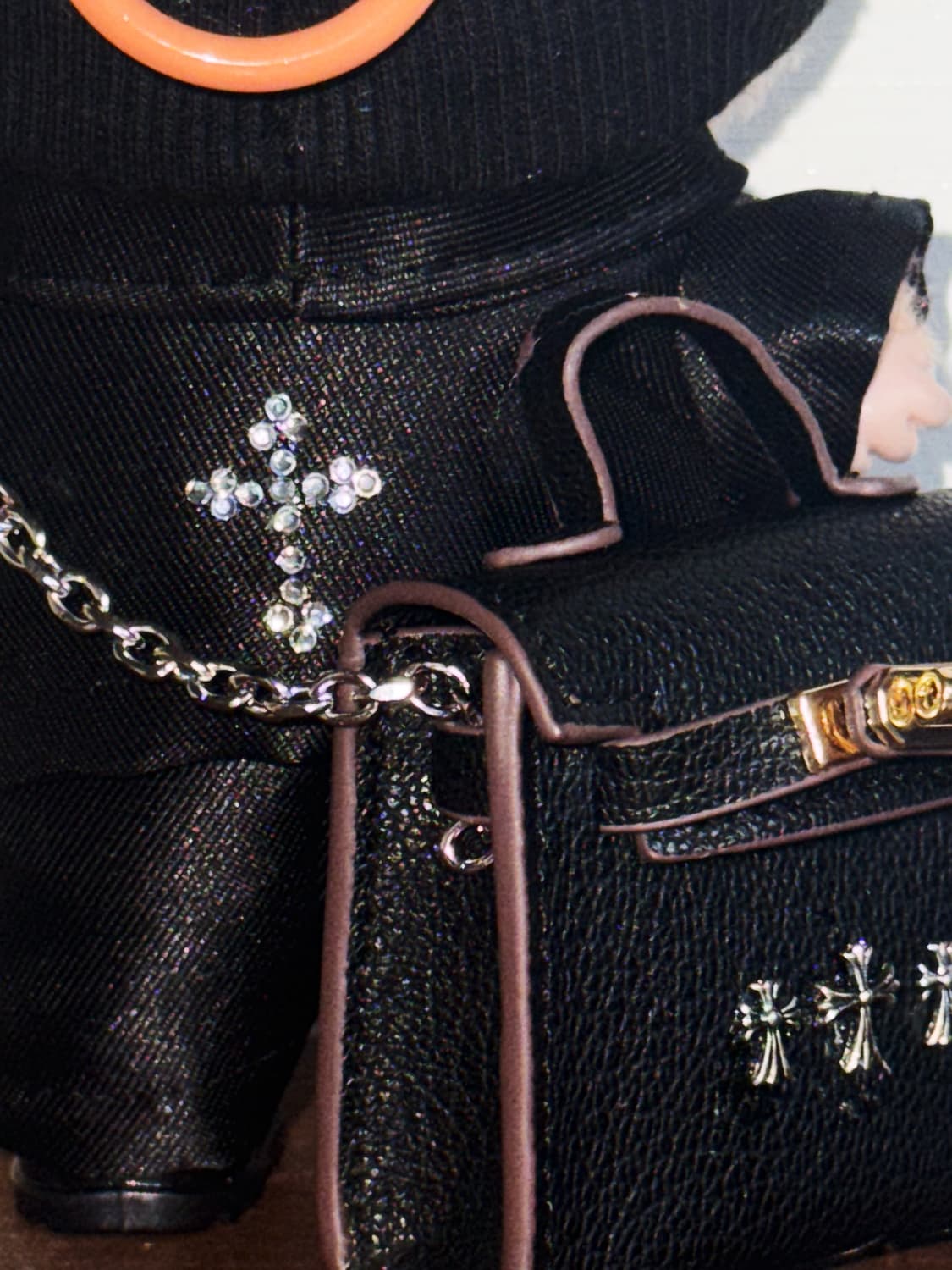 크롬하츠st 라부부 셋업+에르메스st 백 소품🖤 상품이미지3