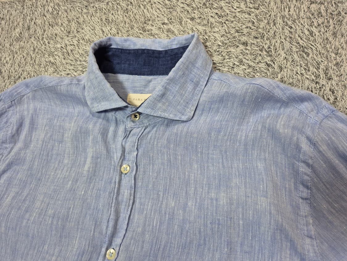 ZARA자라 남성 린넨 셔츠 L 상품이미지2