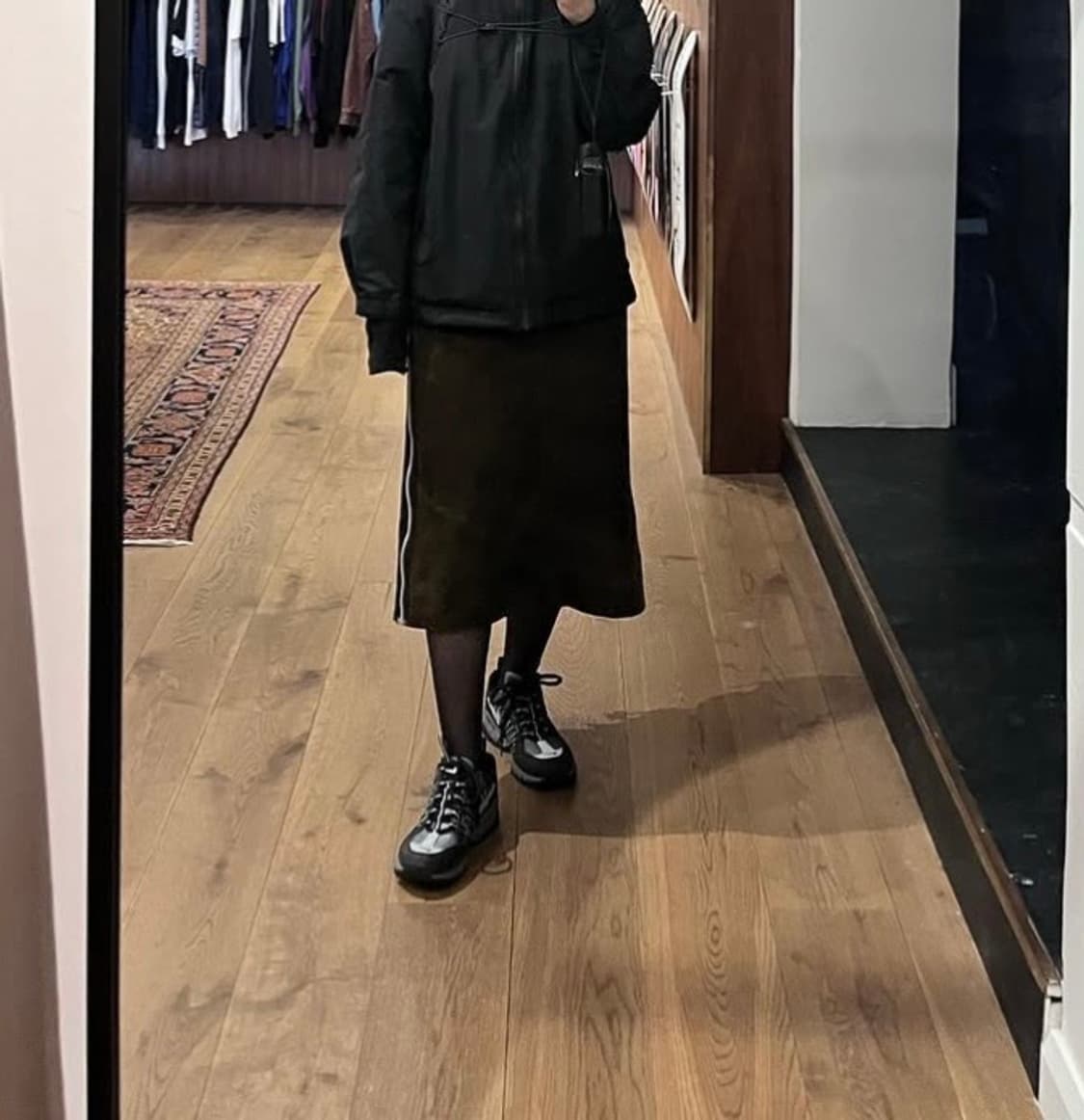 꼼데가르송 트리콧 스커트 상품이미지5