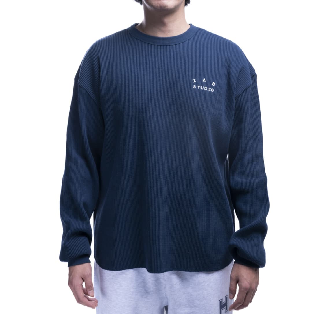 [XXL] 아이앱 스튜디오 와플 롱슬리브 긴팔 티셔츠 상품이미지2