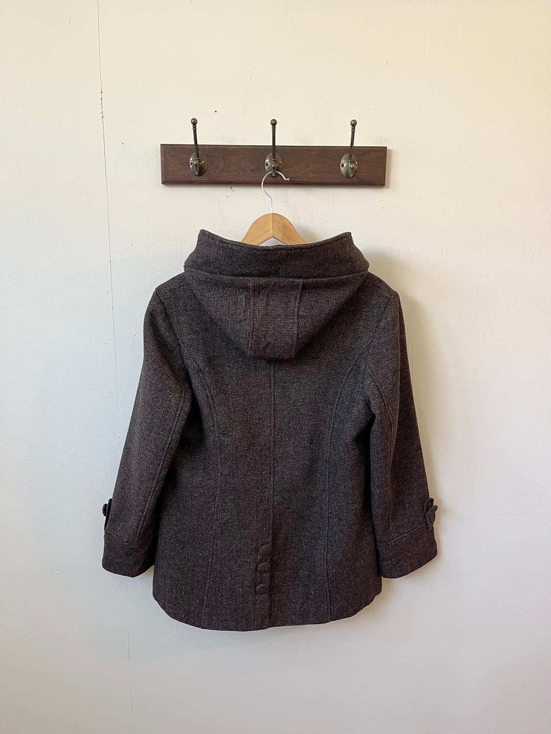 T’s collection 도트 후드 코트 상품이미지4