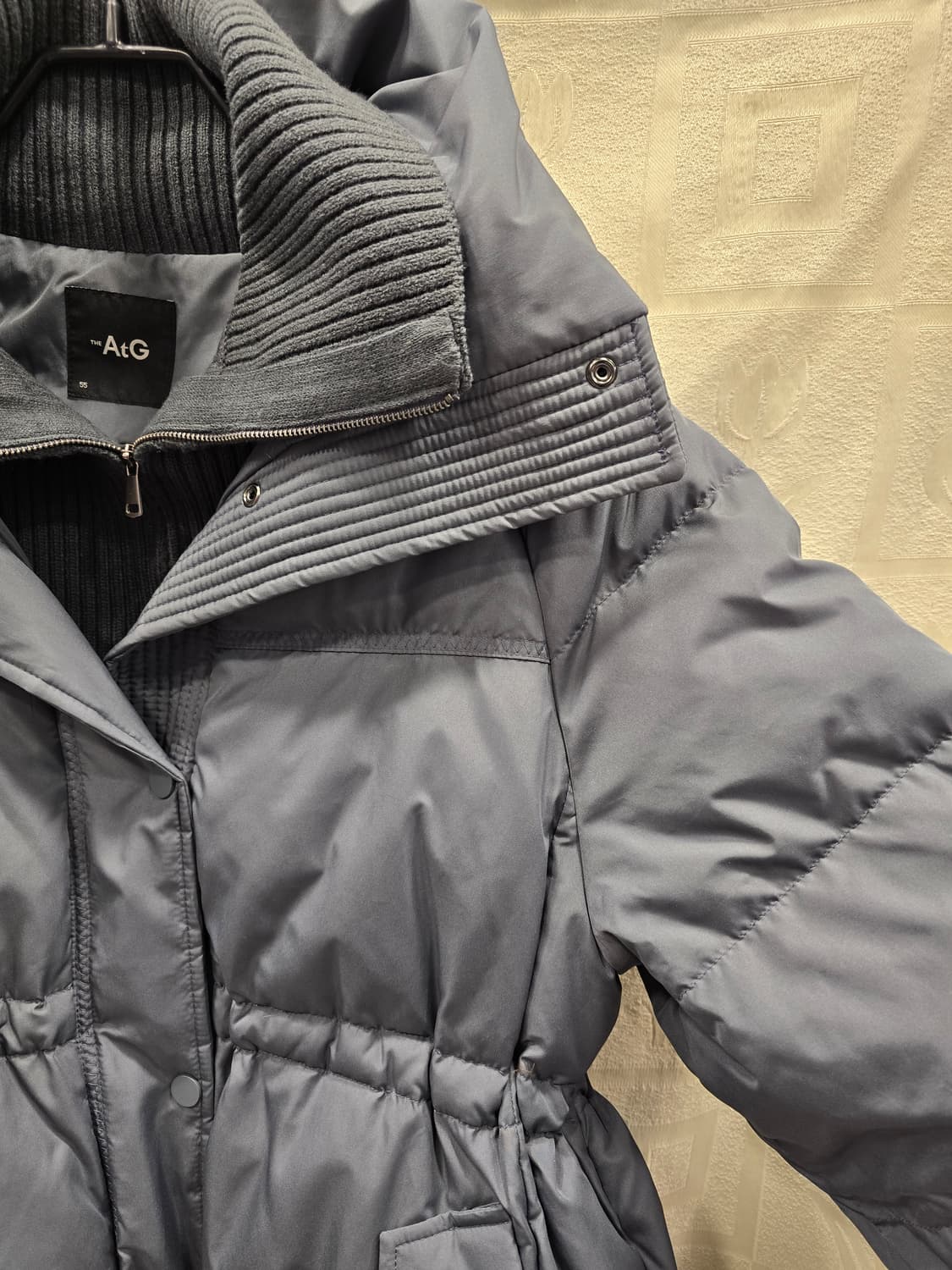 거의새거) 더엣지 니트집업 구스 푸퍼다운 패딩 55~66 상품이미지3