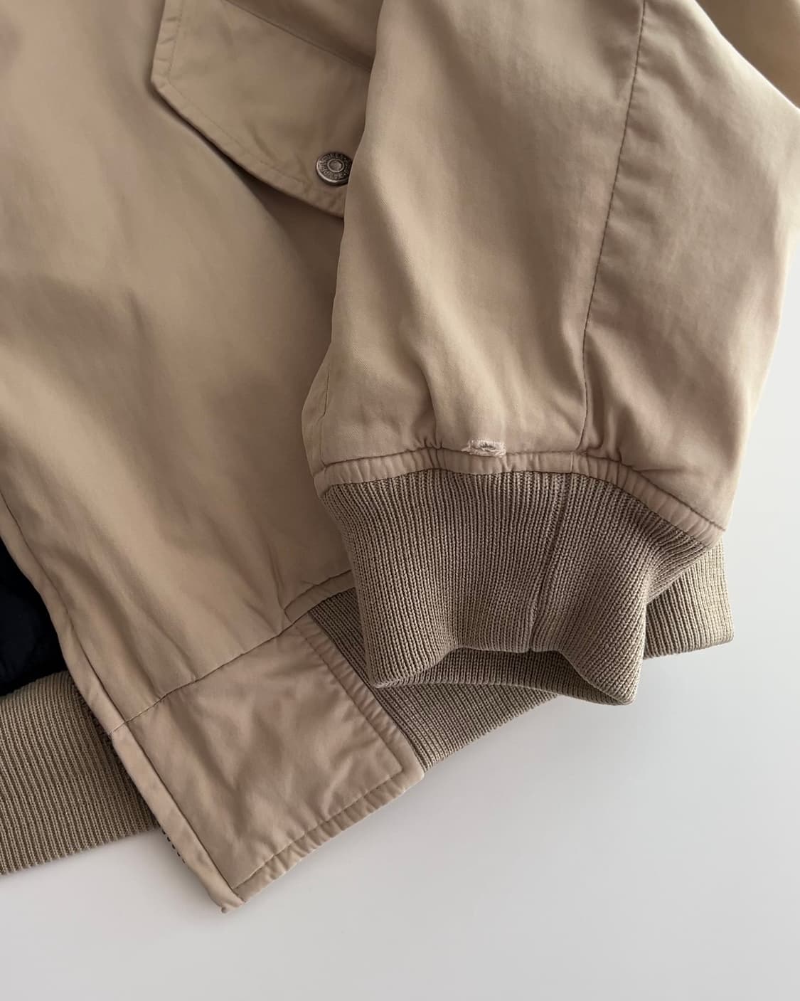 폴로 랄프로렌 퀼팅 안감 봄버 자켓  100 상품이미지4