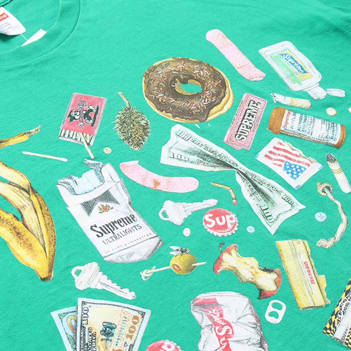  SUPREME "Green T-Shirts" 상품이미지5