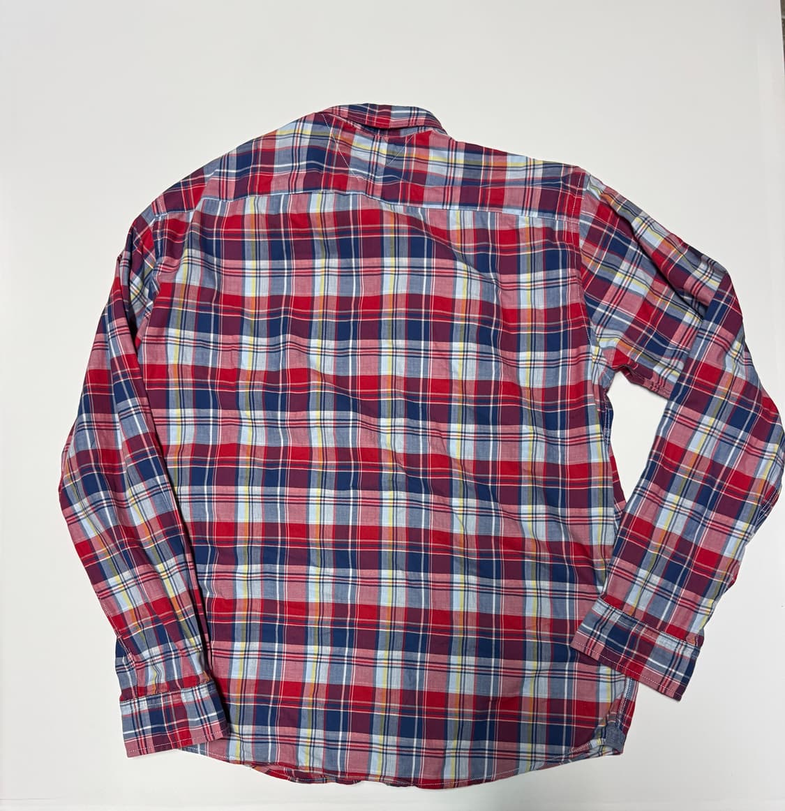 타미힐피거 빈티지 핏 레트로 체크셔츠 XL 상품이미지2