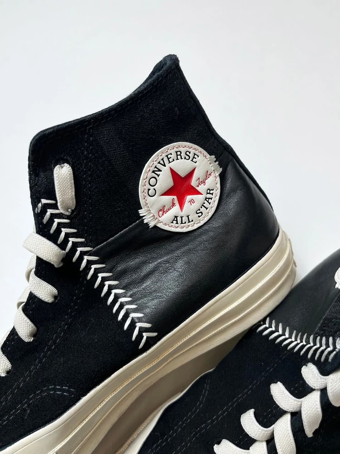 컨버스 척 70 수딩 크래프트 스티치 블랙 스니커즈 Q1405 상품이미지4