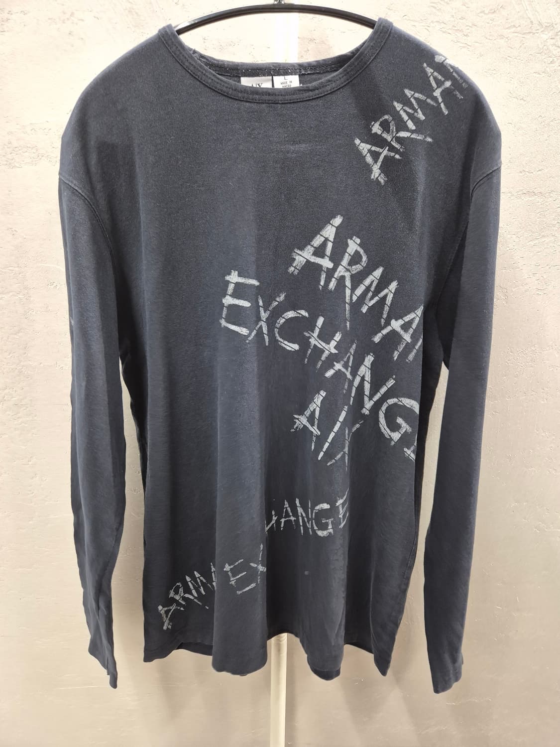 ARMANI EXCHANGE L 사이즈 긴팔 티셔츠 상품이미지2