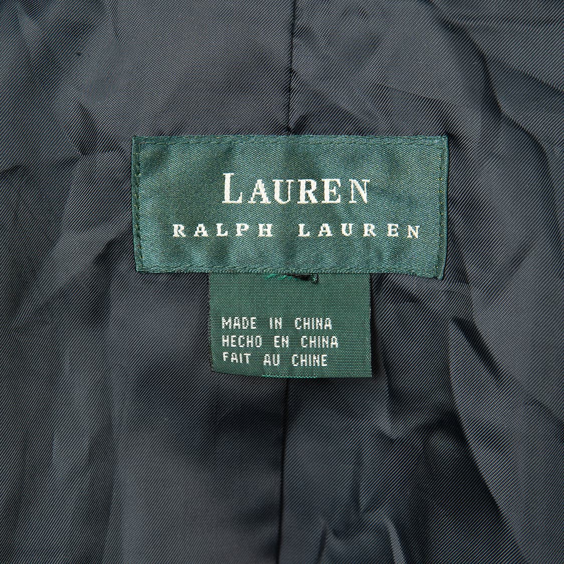 [100] 00s 로렌 랄프로렌 램스킨 레더 트러커 자켓 네이비  상품이미지7