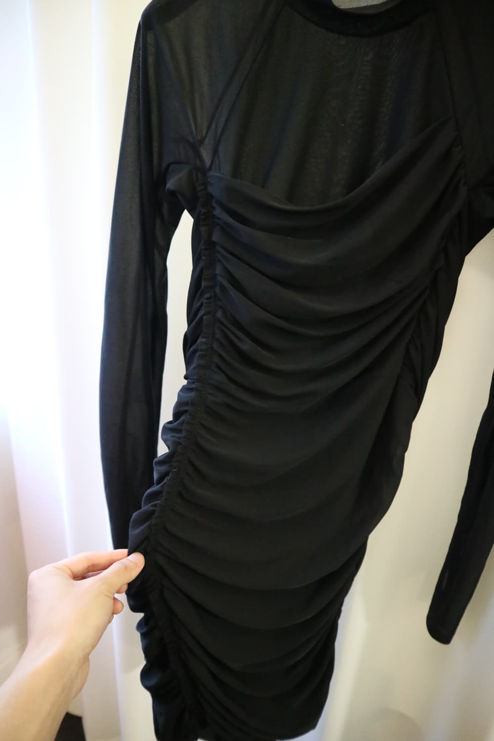 Helmut Lang shirring dress 상품이미지3