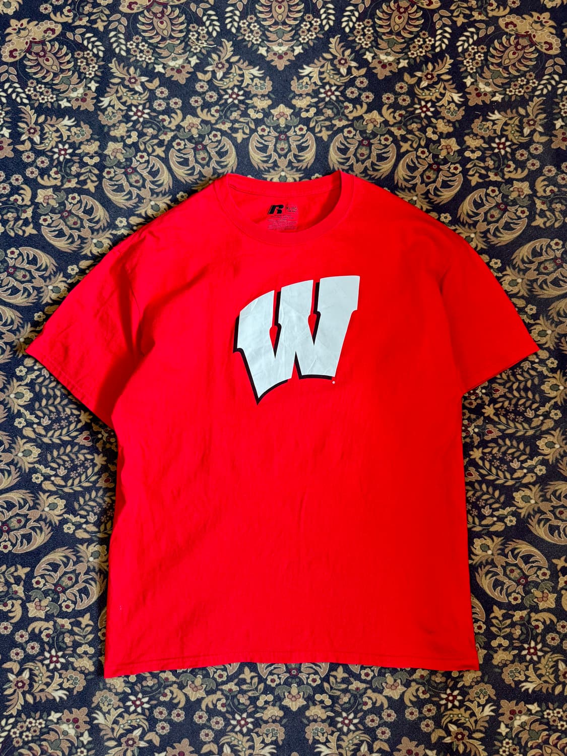 00s 러셀 위스콘신 배저스 빈티지 티셔츠 상품이미지1