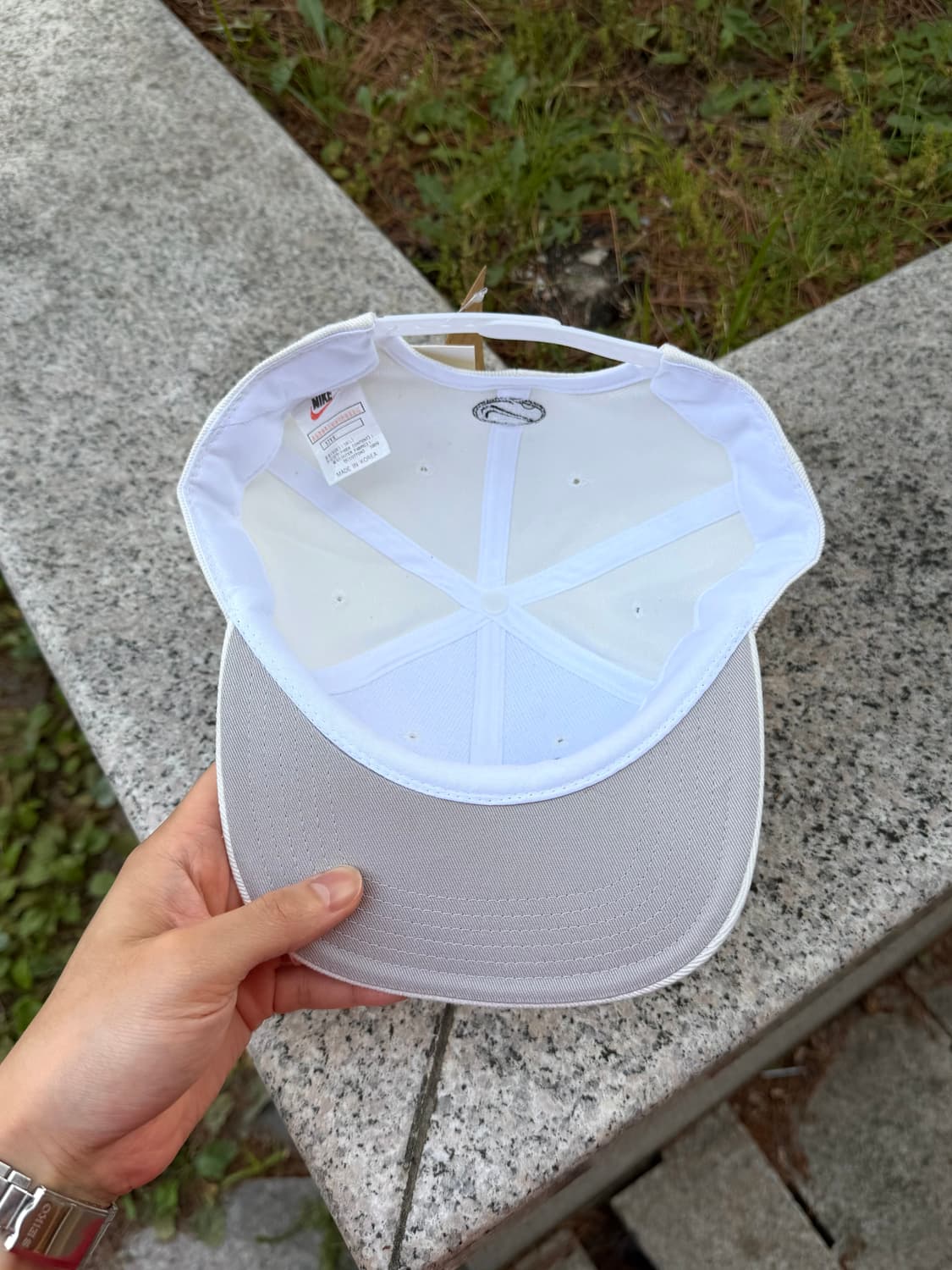 (deadstock) 90s Nike 올드 나이키 6-panel 스냅백 상품이미지4