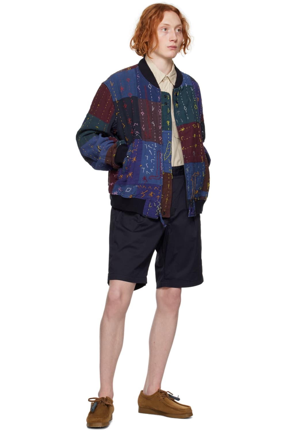 엔지니어드가먼츠 핸드스티치 에비에이터 자켓 L 상품이미지2