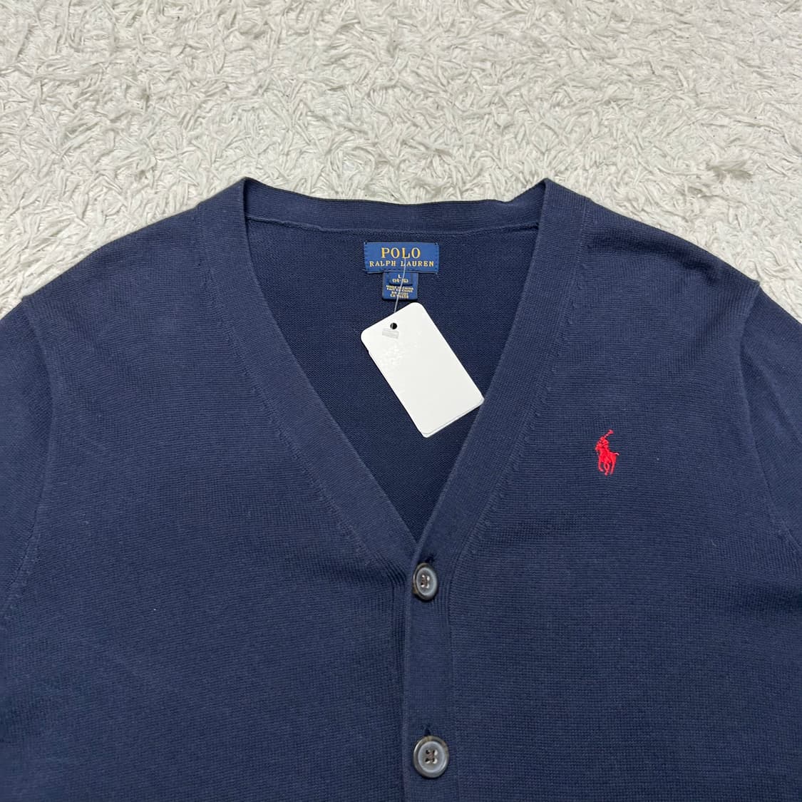Polo Ralph Lauren navy cardigan 상품이미지5