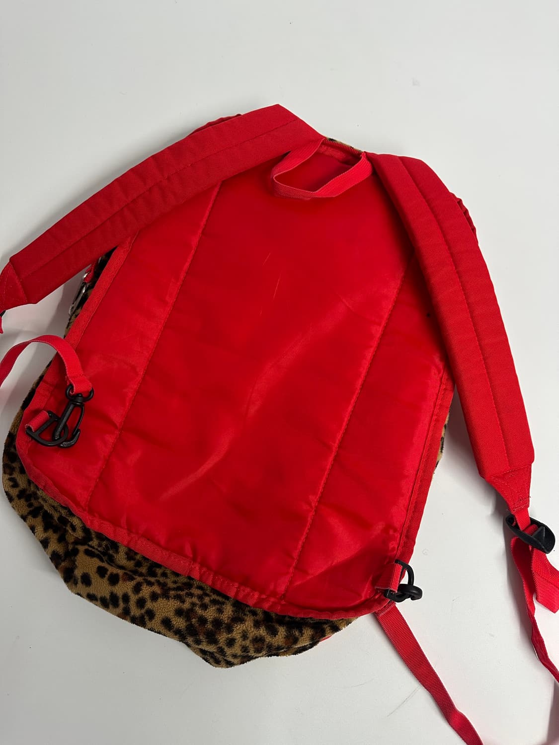 Jansport 잔스포츠 레오파드 x도트 백팩 양면 상품이미지4