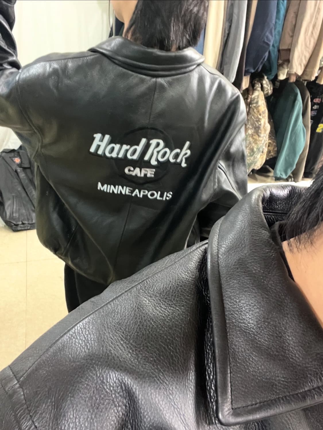 하드락카페 가죽자켓 상품이미지3