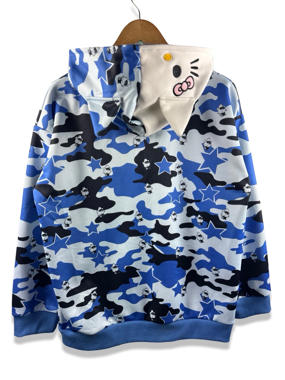 헬로키티 스타블루카모 풀후드집업2722 상품이미지1