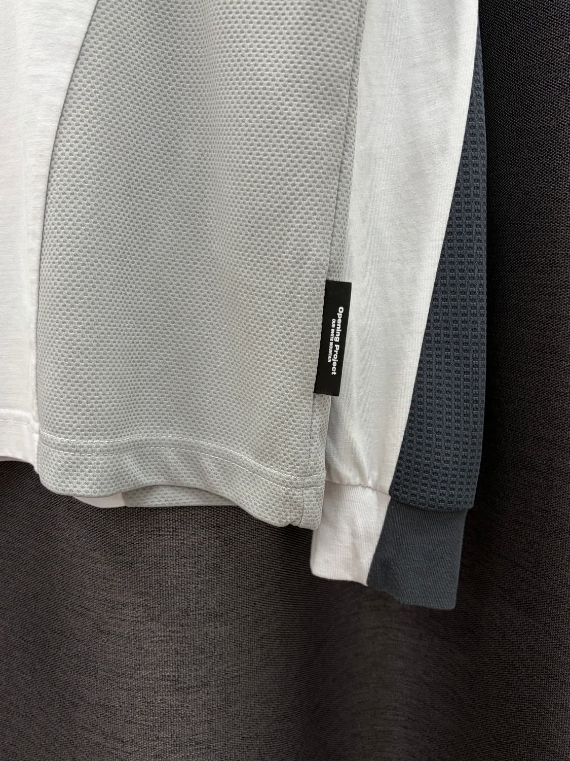 데드스탁 오프닝프로젝트 팀플레이 져지 긴팔 티셔츠 슬리브리스 2 상품이미지3