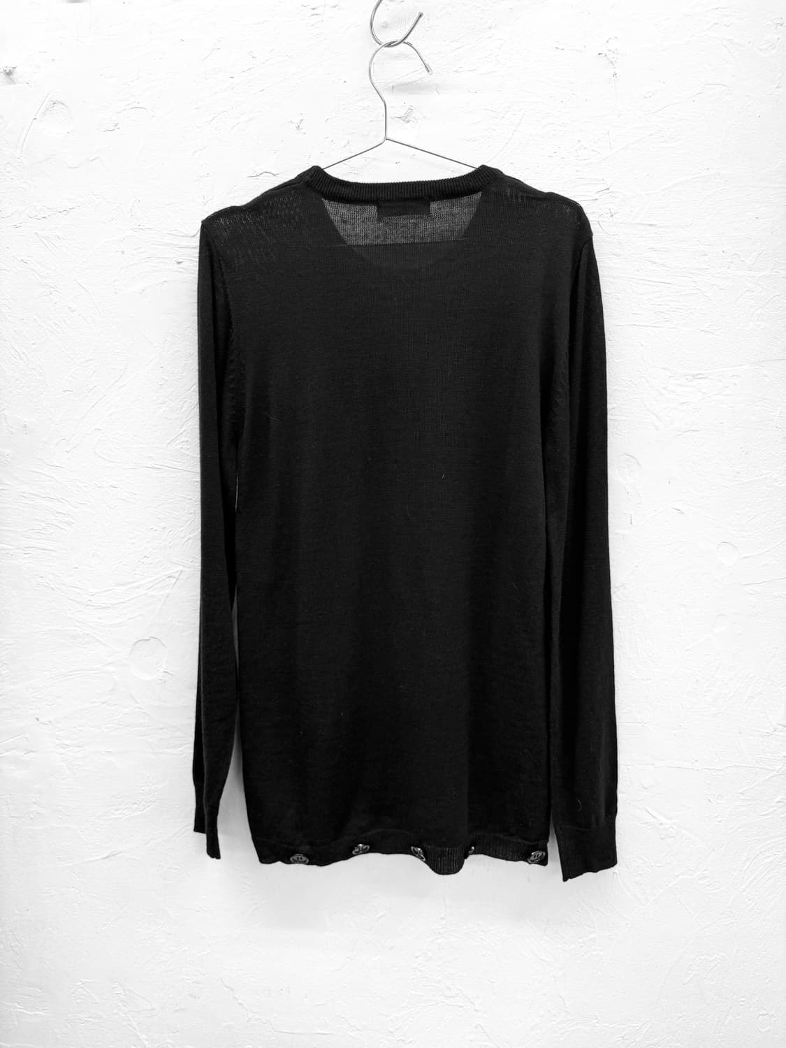 peace now 버튼 홀 니트 상품이미지6