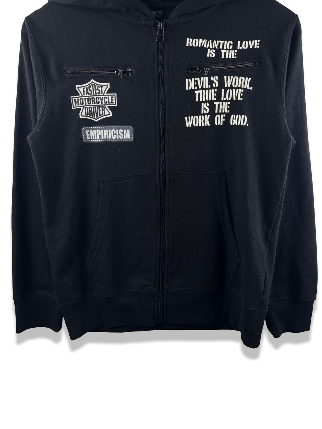 JPN 펑크 Y2K 스컬 후드집업1897 상품이미지3