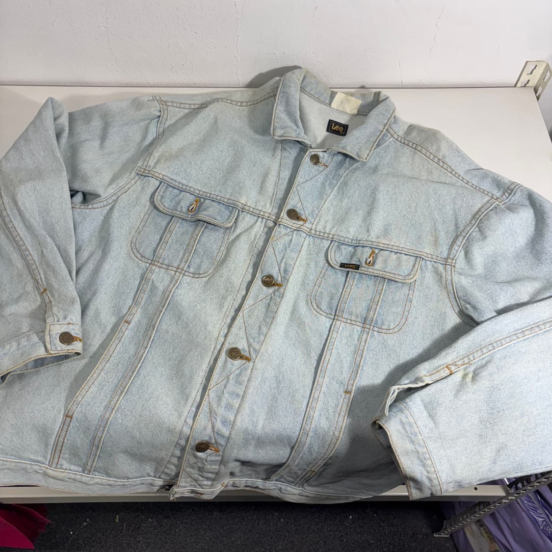XL LEE 리 라이더스 연청 데님자켓 상품이미지1