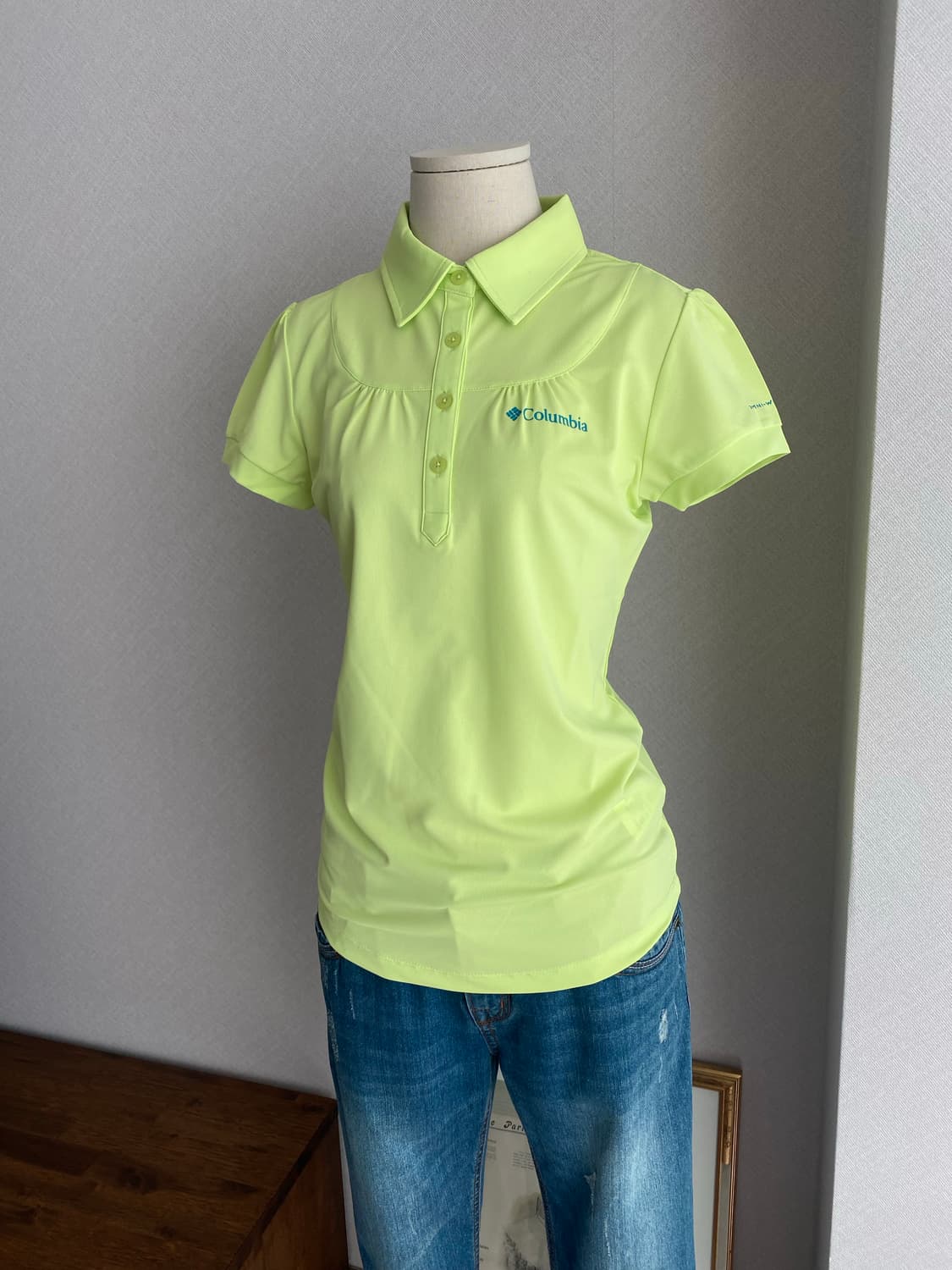 Columbia 콜럼비아 반팔 피케티셔츠(S,새제품) 상품이미지2