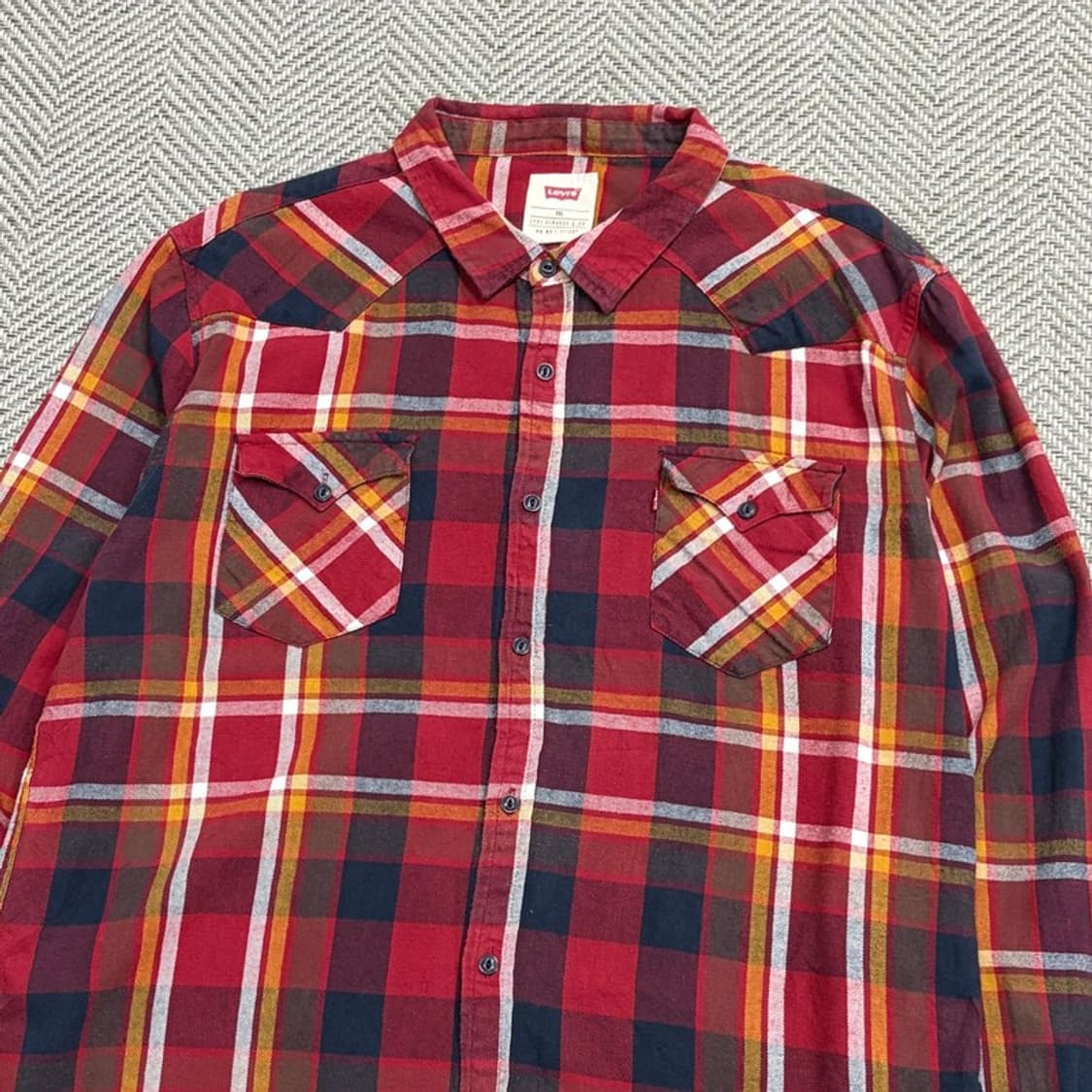 리바이스 체크 셔츠 v1879 상품이미지3