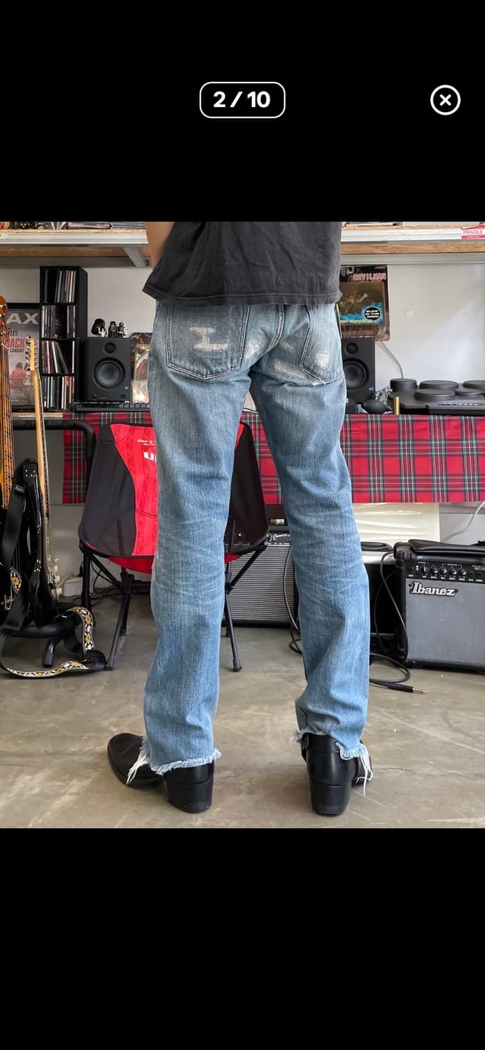 폴로 랄프로렌 데미지 데님진 상품이미지2