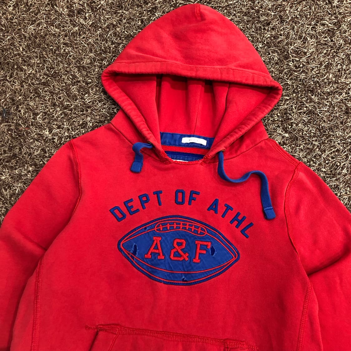 아베크롬비 로고 후드티 상품이미지2