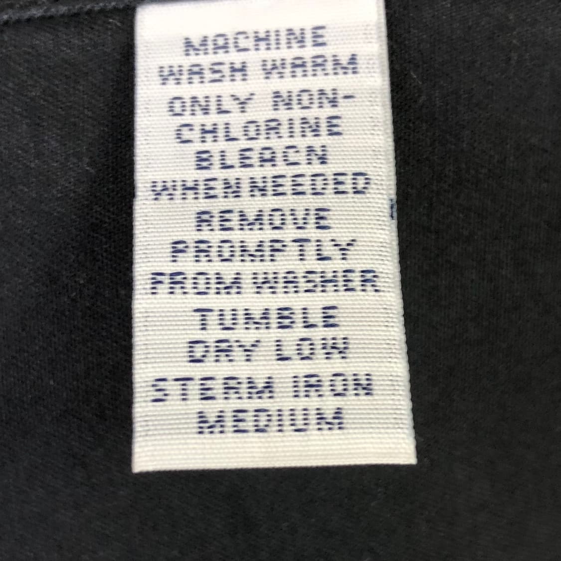 105 폴로 블랙 솔리드 코튼 셔츠 상품이미지4