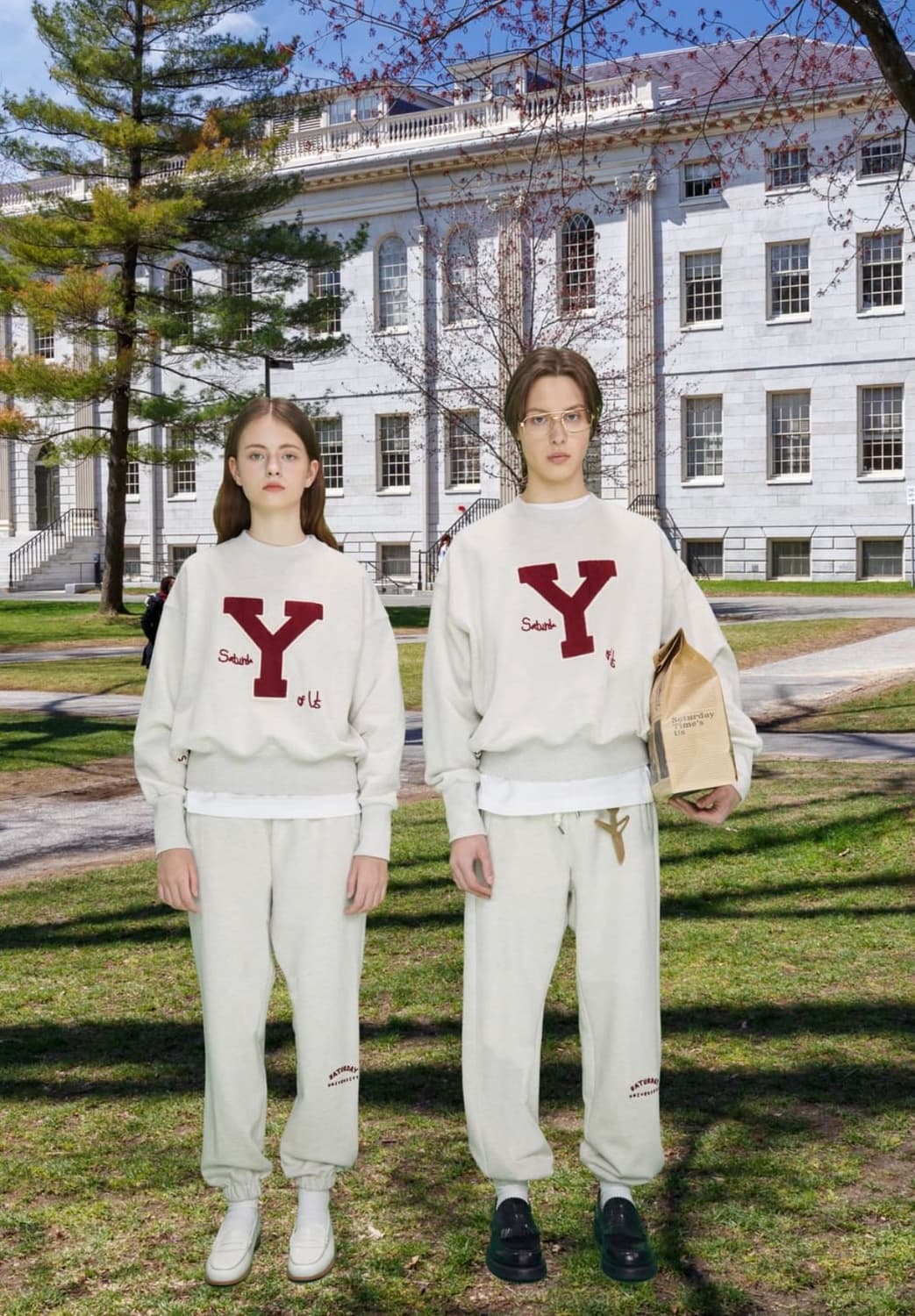 STU Y 로고 스웻셔츠 맨투맨 M 상품이미지6