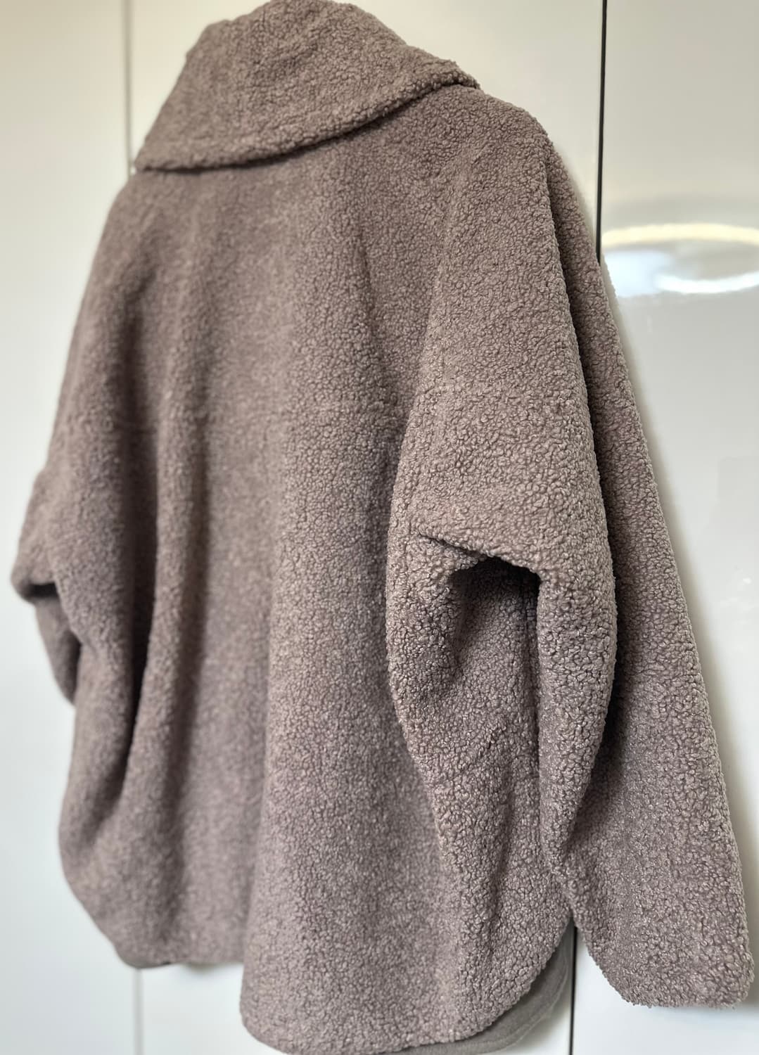 한섬타임 프리미엄 부클레 울100자켓점퍼 상품이미지5