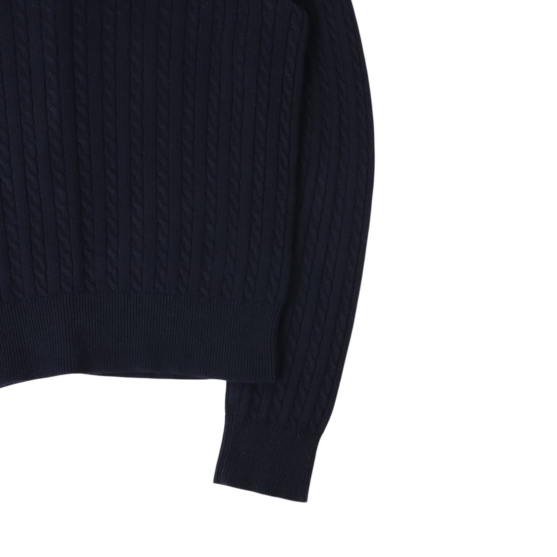 폴로 랄프로렌 QR 네이비 케이블 니트 가디건 상품이미지7