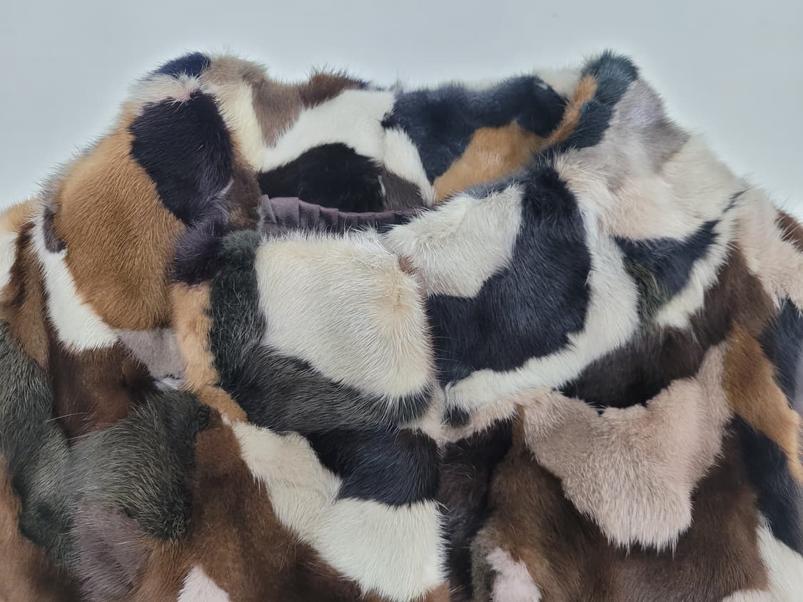 EURO 유로 컬렉션 멀티 컬러 밍크 베스트 / 여 55
 상품이미지3