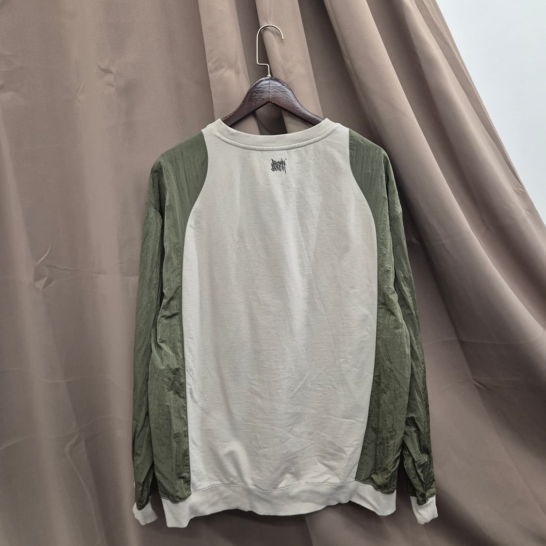 브라운브레스 STM 2TONE CREWNECK 긴팔티 XL 상품이미지3