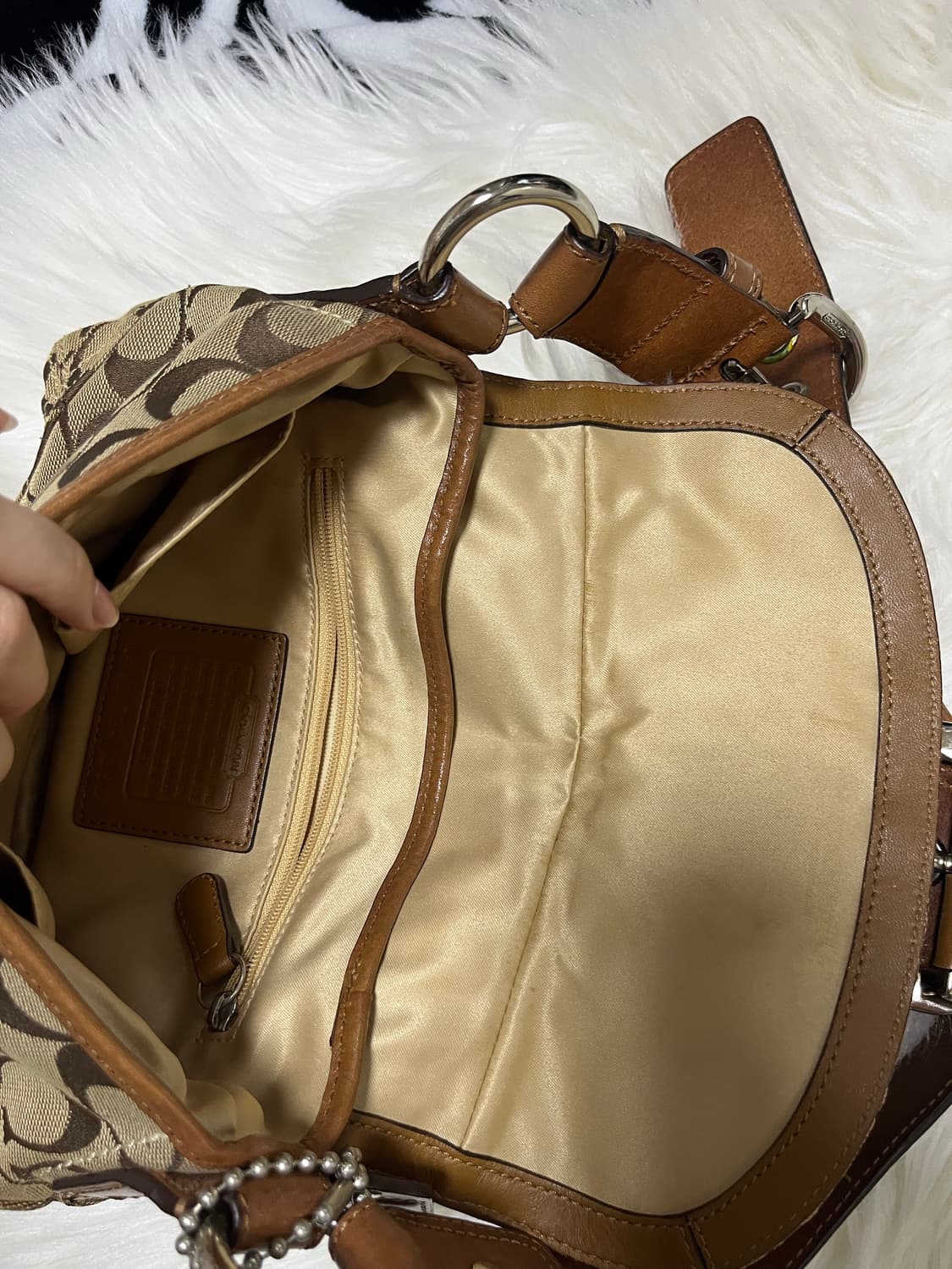 vintage coach shoulder bag 상품이미지7
