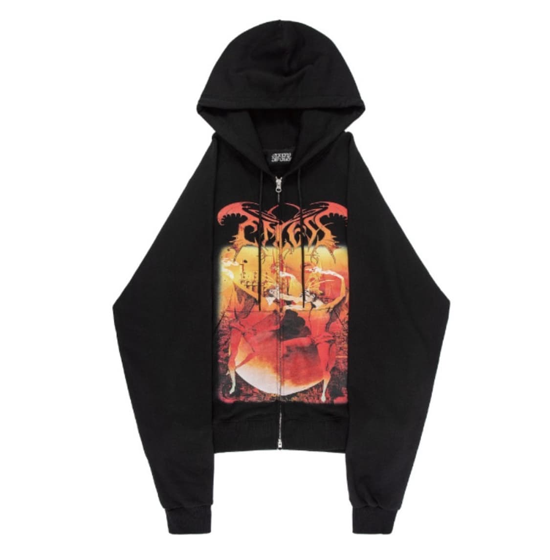 선데이오프클럽 Dancing Devils 2-way Zip Hoodie 상품이미지1