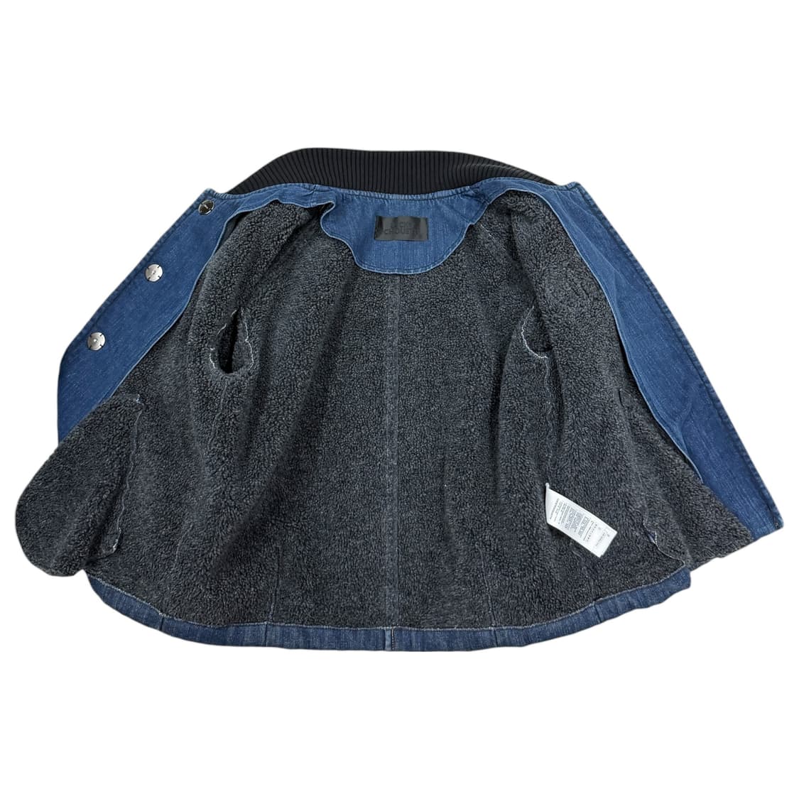 럭키슈에뜨 청 데님 플리스 자켓 36 상품이미지2