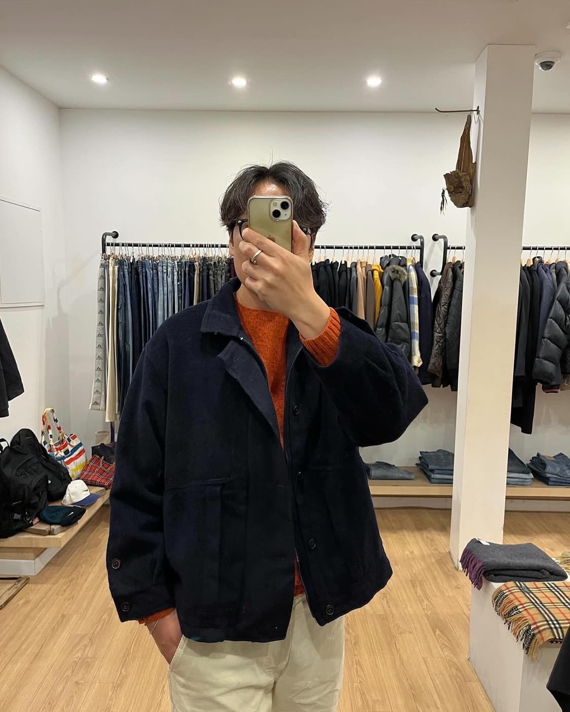 HERNO 에르노 울&캐시미어 집업 점퍼(italy) 상품이미지2