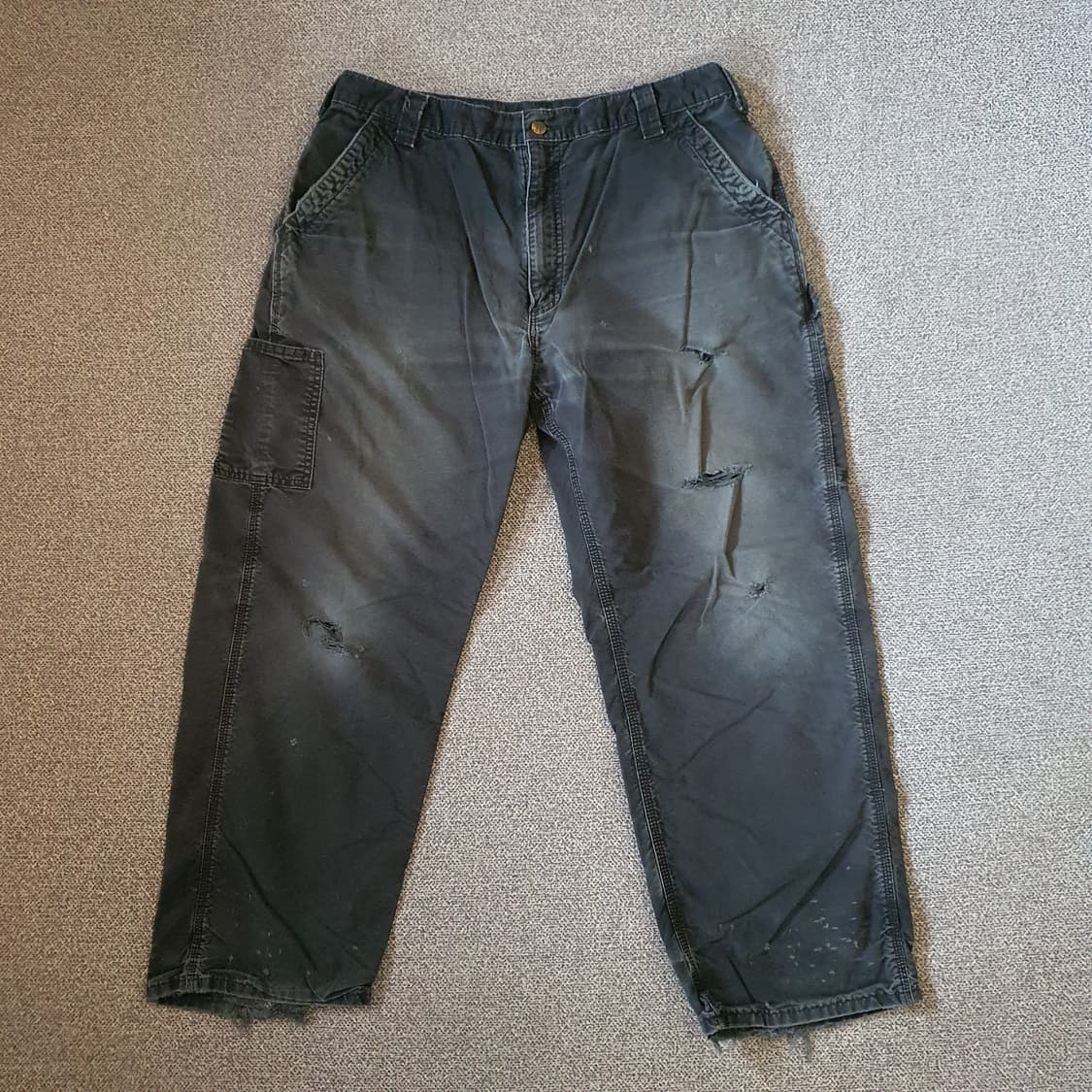 칼하트 카펜터  B151-BLK 워크 팬츠 no.83 상품이미지1