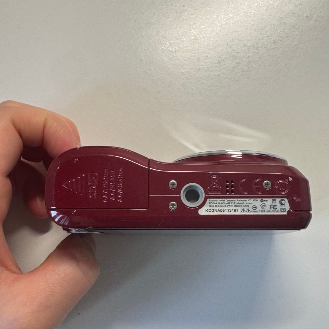 코닥 이지쉐어 c195 레드 키키 디카 디지털 카메라 한글판 상품이미지4