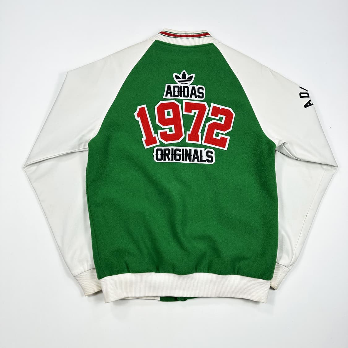 아디다스 오리지널 그린 바시티 스타디움 자켓 (S) 상품이미지3