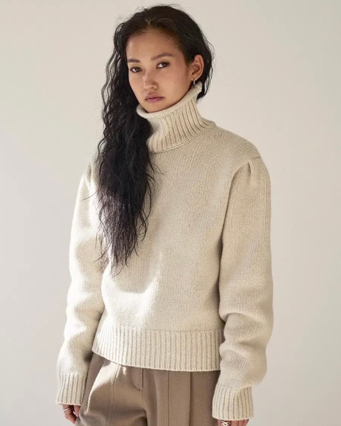 pula 뿔라 야크 스웨터 니트 아이보리 상품이미지1