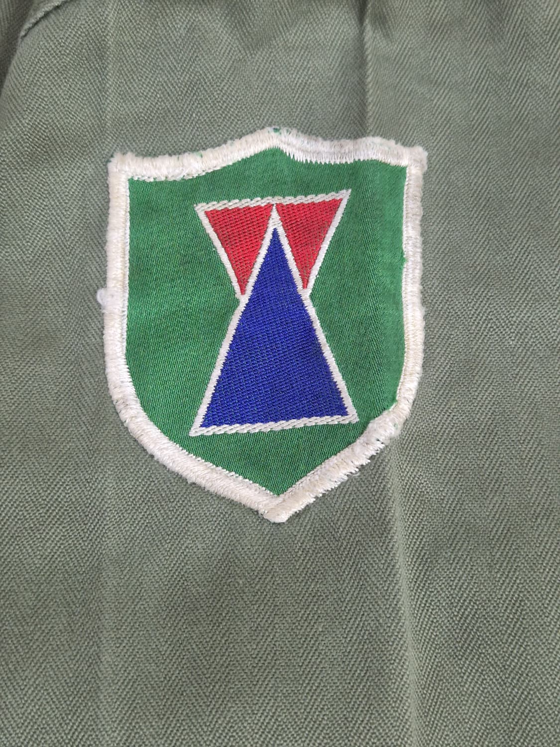 육군 구형 73사단 민무늬 전투복 상의 자켓 (S) 상품이미지8