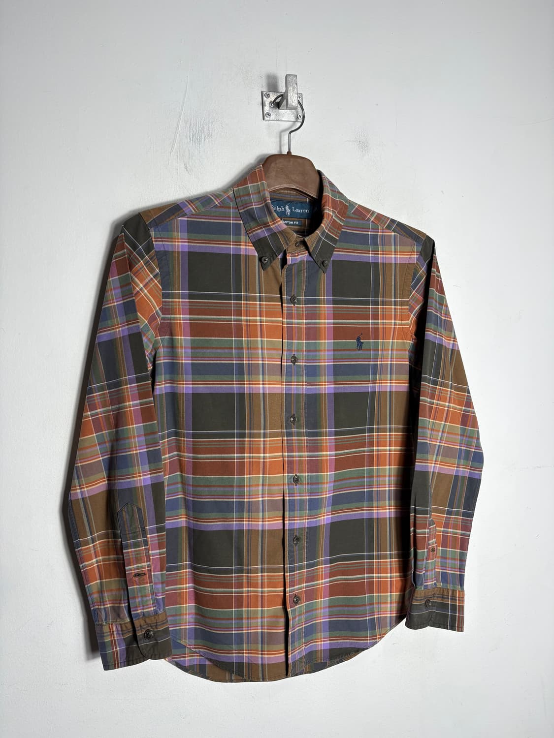 Polo 폴로 체크 코튼 셔츠 상품이미지1