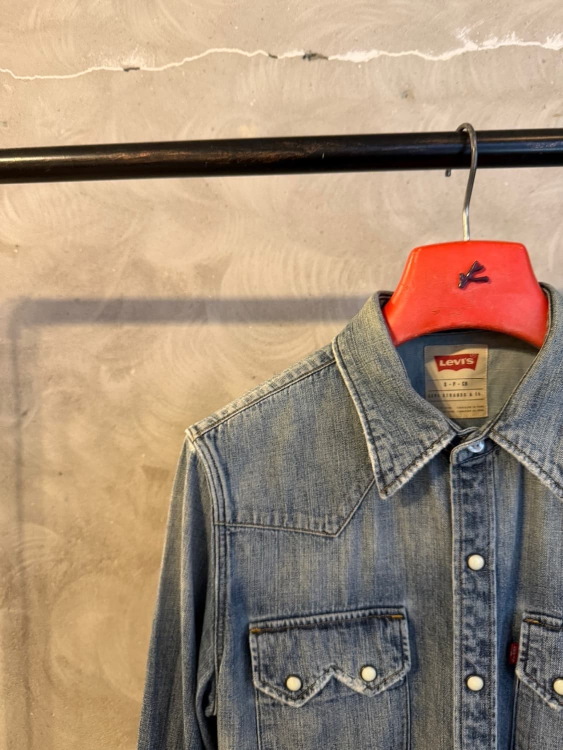 리바이스 데님 웨스턴 셔츠 95 상품이미지5