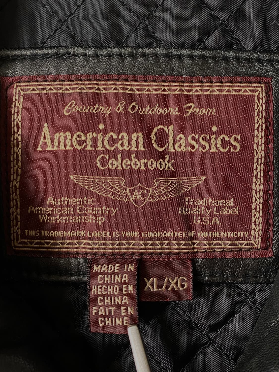 빈티지 레더 자켓 (Man 2XL) AB1302 상품이미지6