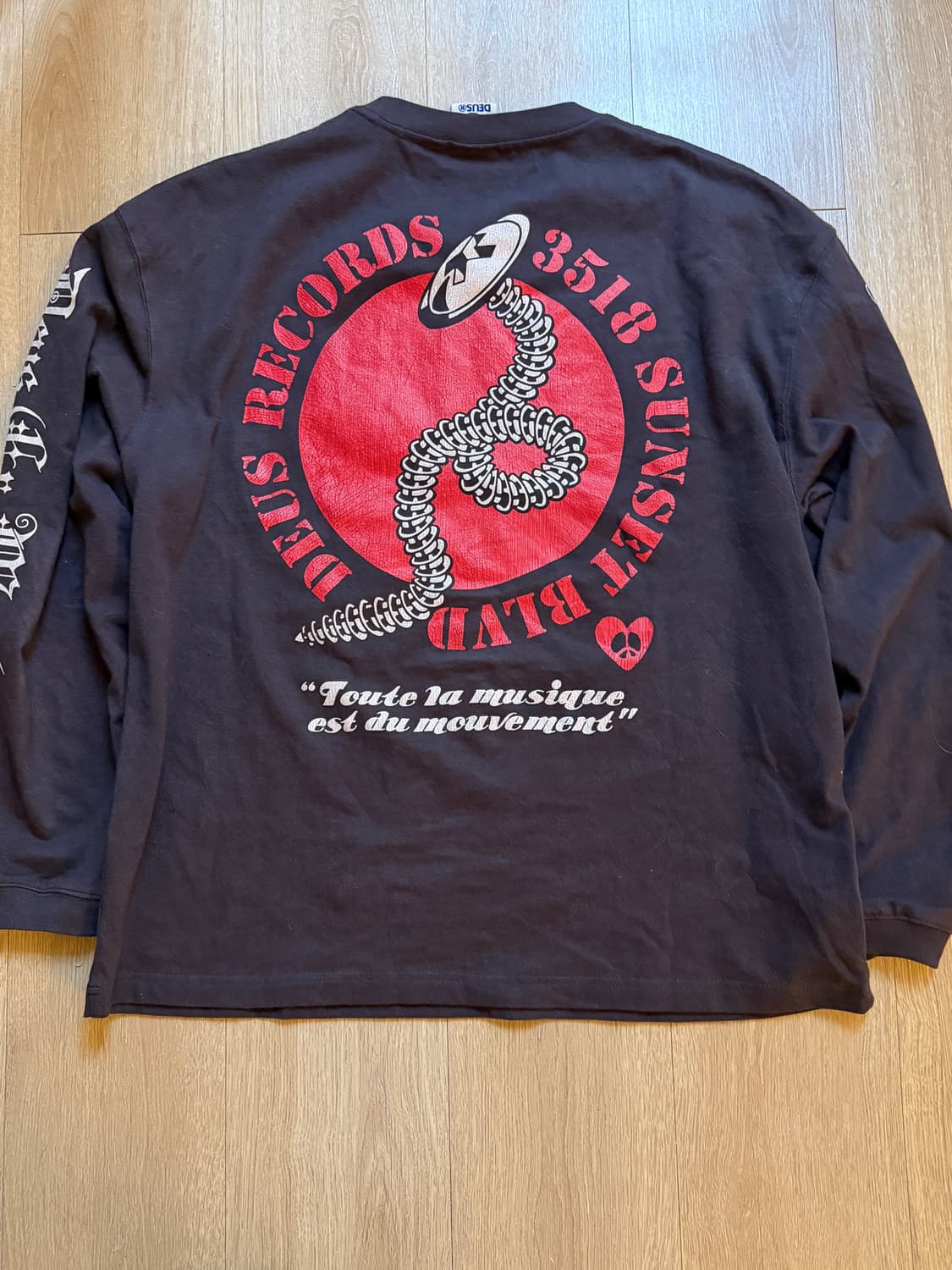 데우스 엑스 마키나 긴팔 티셔츠 XL 상품이미지6