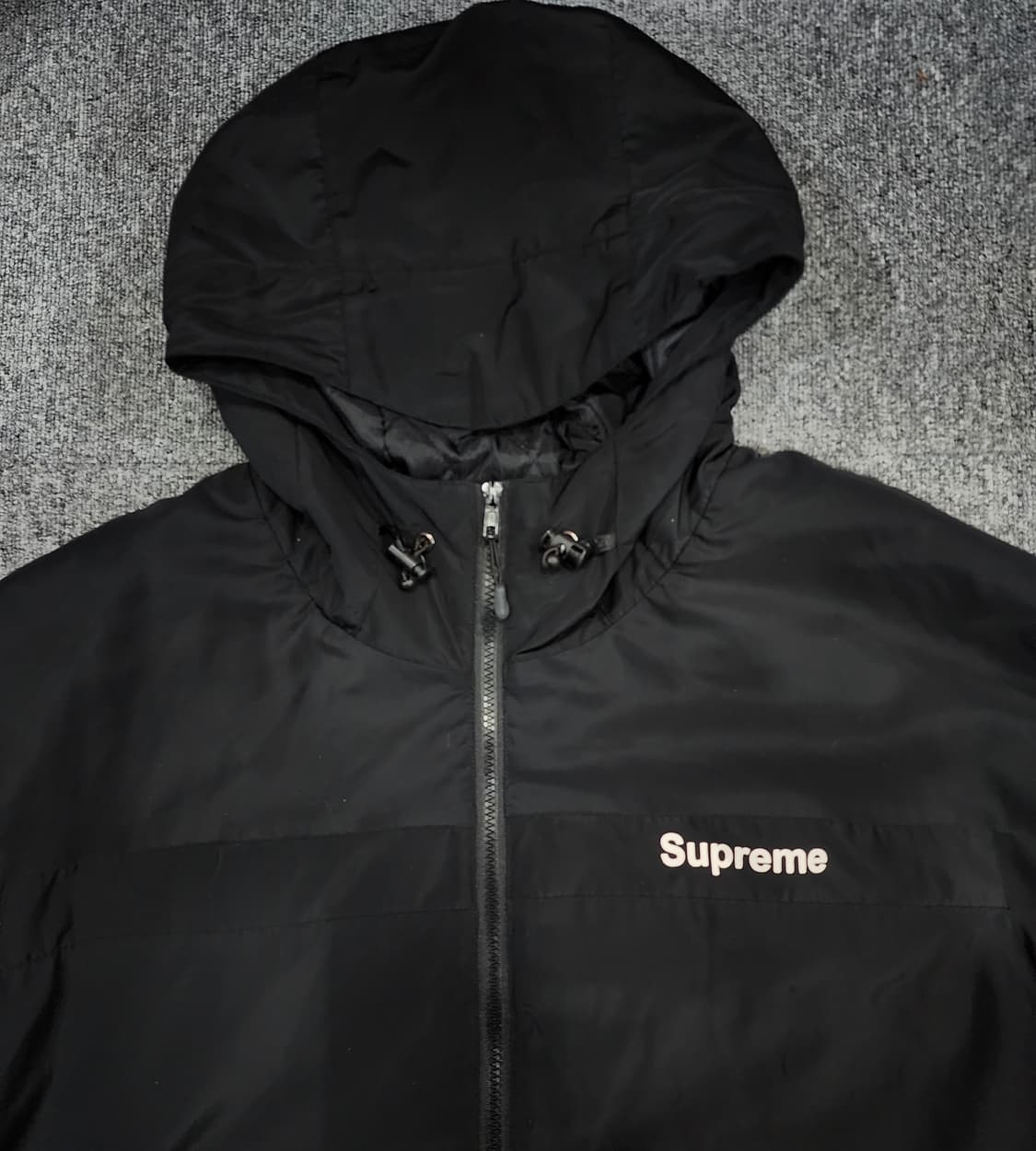슈프림 & 포텐셜 테이프드 심 누빔 후드 자켓 L 상품이미지4